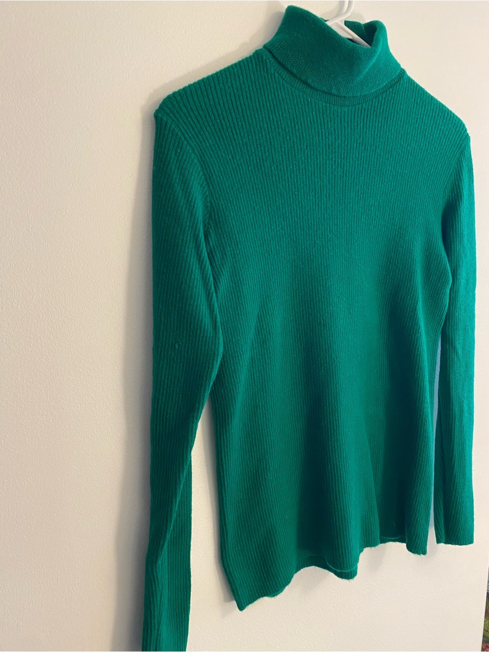 Pendleton Green Quarter-Zip Ribbed Sweater - Picture 5 of 6